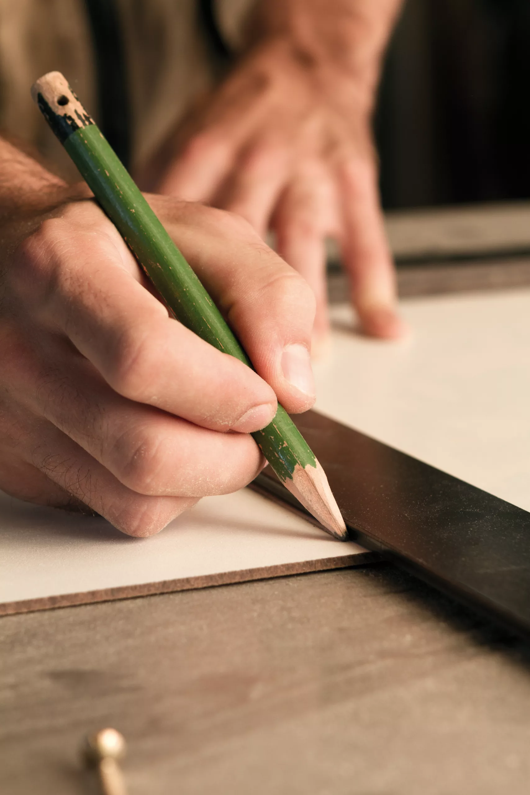 Bleistift quer